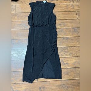 Apricot Elegant Black Sleeveless Dress. Size 10
